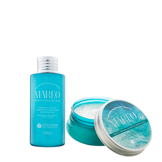 Combo Cuidados Mareô: Creme Corporal Banho de Hidratação +  Sérum Água de Mar